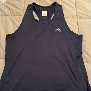 Tracksmith twilight tank size m. Navy blue. Mint condition